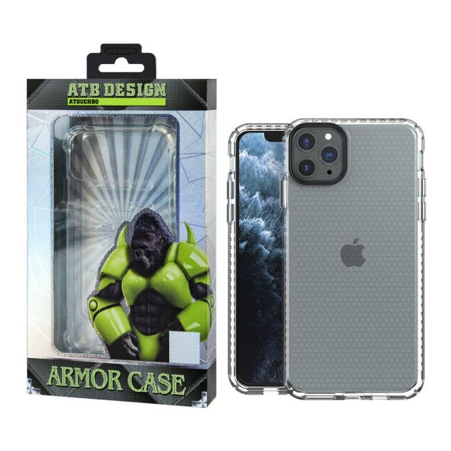 ATB Design HoneyComb Case TPU iPhone 11 Pro Max Διάφανη
