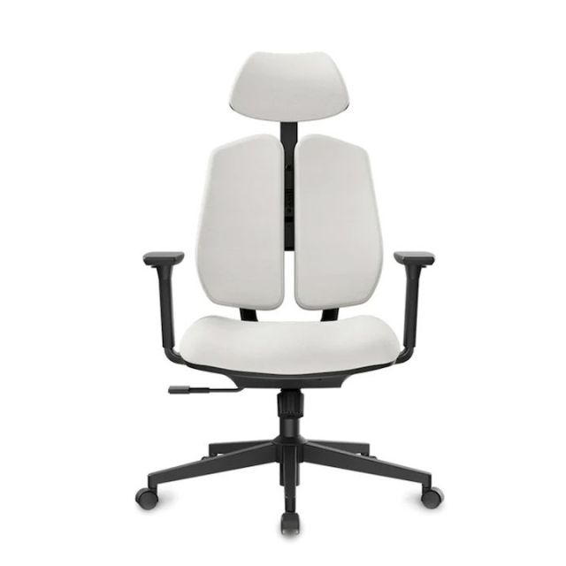 Καρέκλα Γραφείου με Μπράτσα Λευκή Eureka Ergonomic ERK-OC10-OW