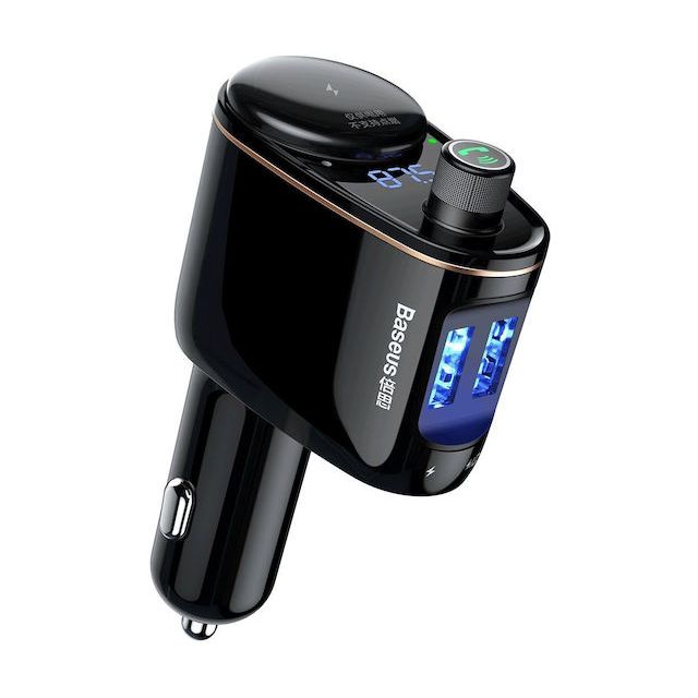 Baseus FM Transmitter Αυτοκινήτου S-06 με USB