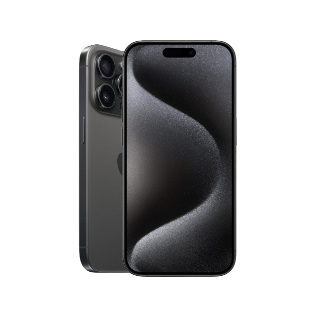 Apple iPhone 15 Pro 5G (8GB/128GB) Black Titanium Refurbished A/A+