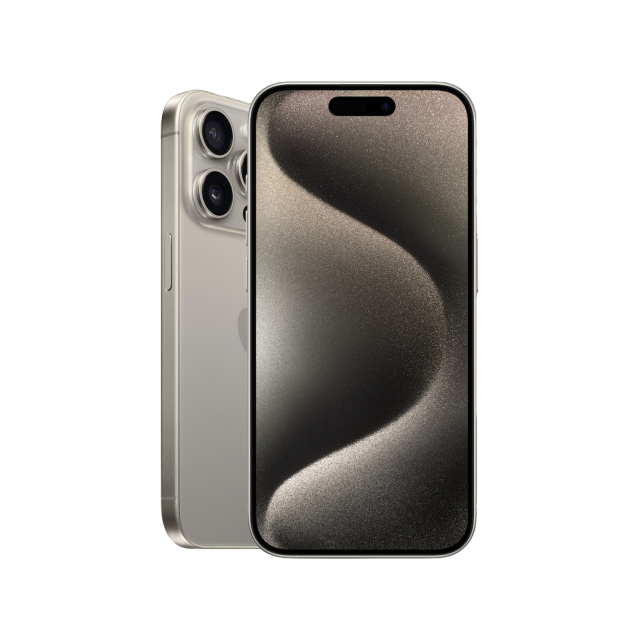 Apple iPhone 15 Pro 5G (8GB/256GB) Natural Titanium Refurbished A/A+