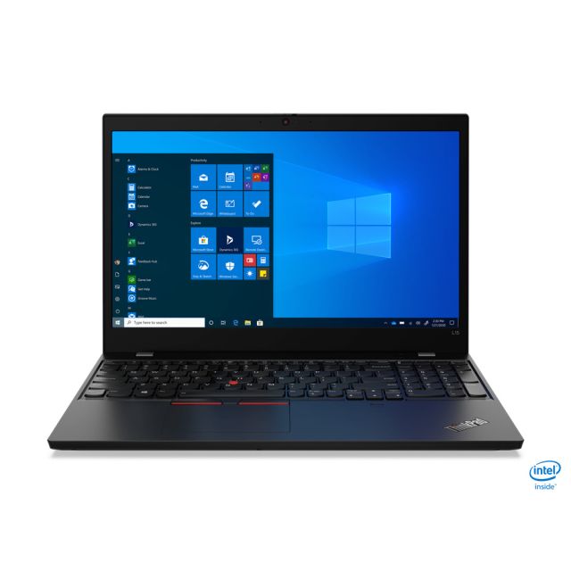 Lenovo ThinkPad L15 Gen 1 (Intel) 15.6" | Core i3-10110U | 16GB | 512GB SSD | Integrated | Black | Refurbished Grade A