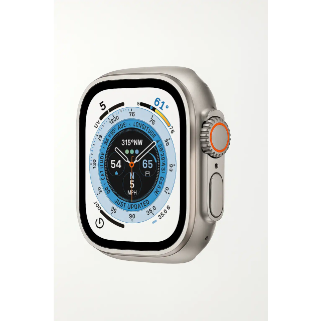 Apple Watch Ultra 49mm GPS+Cellular Titanium | Silver | χωρίς Band | Refurbished Grade A