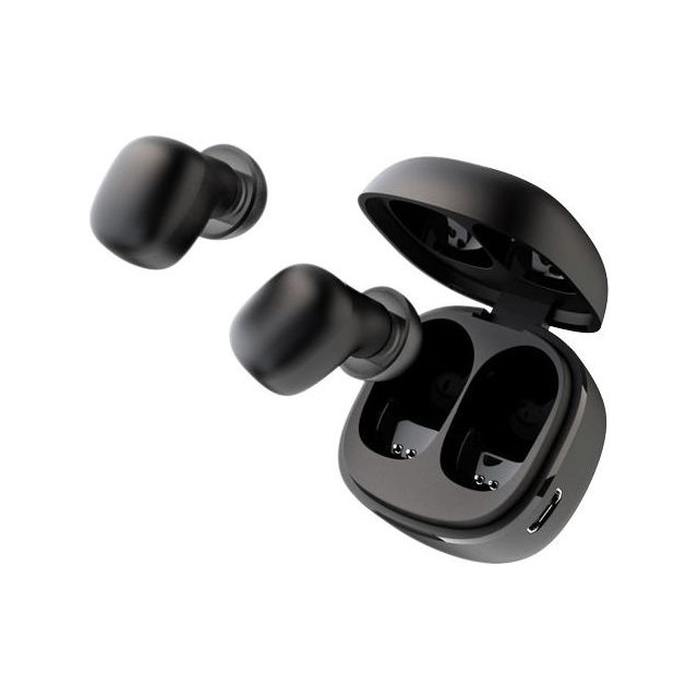 Joyroom MG-C05 In-ear Bluetooth Handsfree Ακουστικά με Αντοχή στον Ιδρώτα και Θήκη Φόρτισης Μαύρα