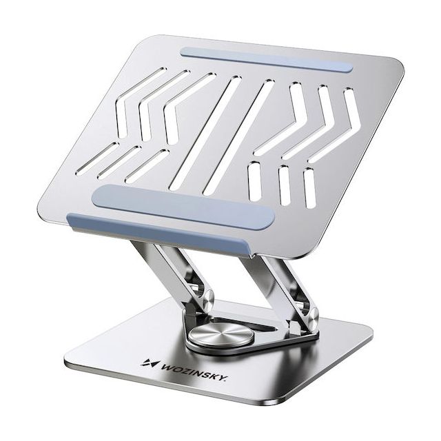 Wozinsky Βάση Στήριξης για Laptop έως 17.3" Ασημί (WRS-CPY84SS)