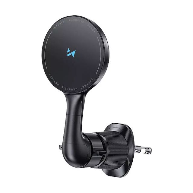 Wozinsky Βάση Κινητού Αυτοκινήτου με Μαγνήτη και Ασύρματη Φόρτιση MagSafe Μαύρη