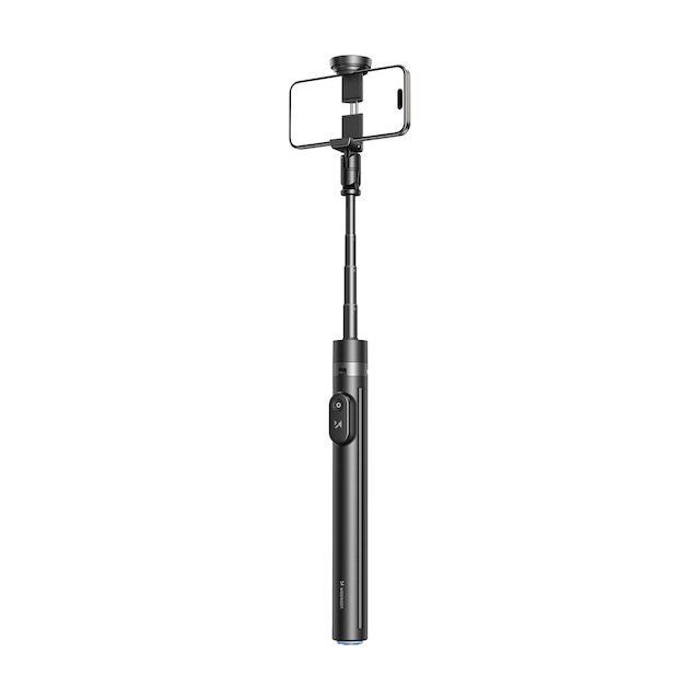Selfie Stick Wozinsky Wrzp1 Automatically Extendable Legs Tripod Function 1.7m Black