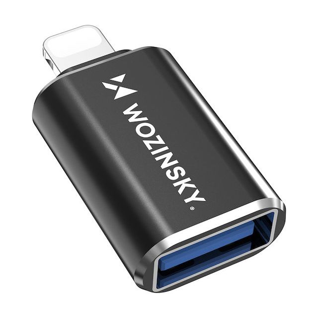 Wozinsky Μετατροπέας Lightning male σε USB-A female 1τμχ WALA-01