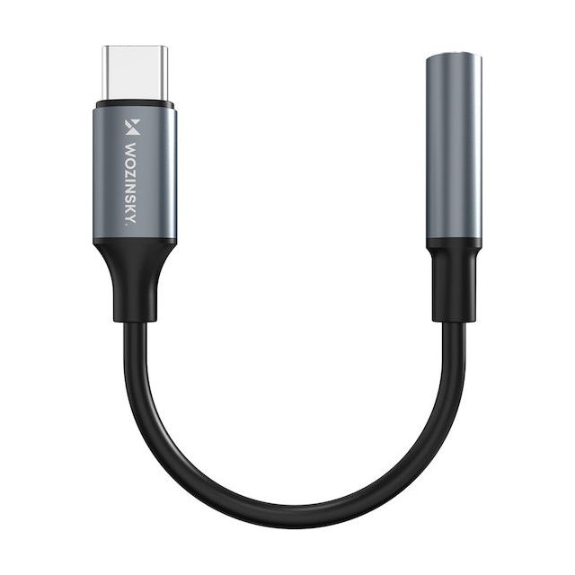 Wozinsky Μετατροπέας USB-C male σε 3.5mm female 1τμχ WACM-01