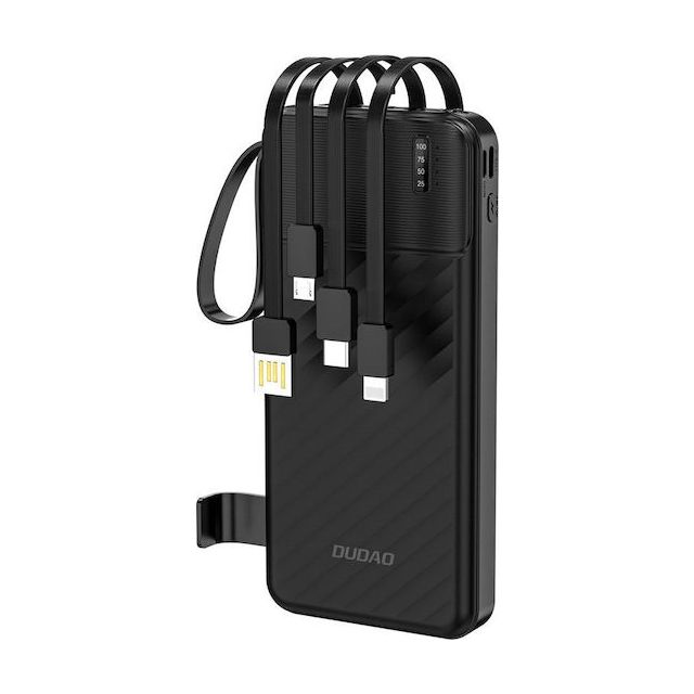 Dudao K11 Power Bank 10000mAh 10W με Θύρα USB-A Μαύρο