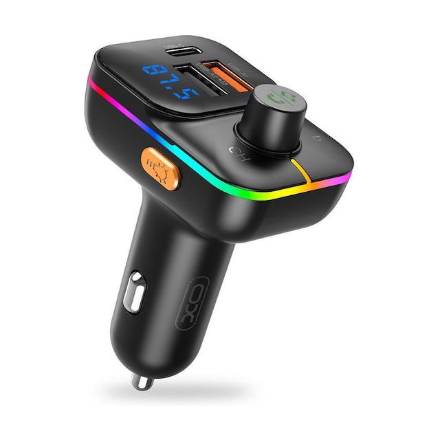 XO FM Transmitter Αυτοκινήτου BCC09 με Bluetooth 16.006.0202