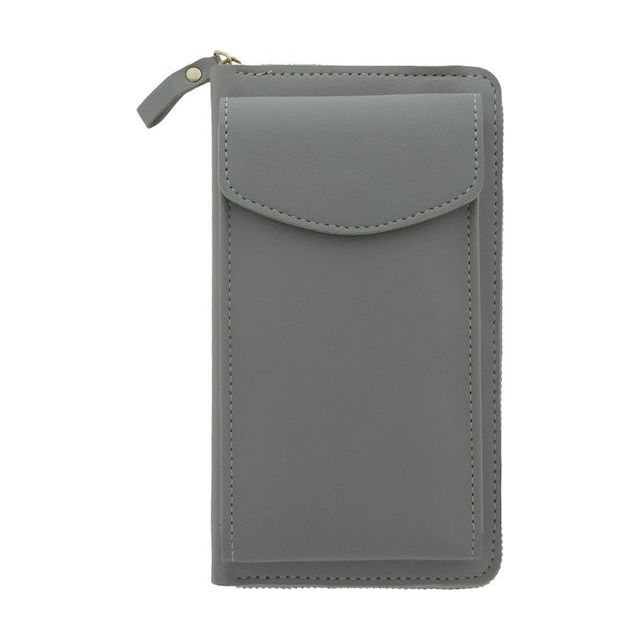 Wallet Δερμάτινο Γκρι ('''')