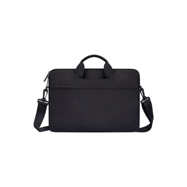 Devia Justyle Τσάντα Ώμου / Χειρός για Laptop 15.4" σε Μαύρο χρώμα