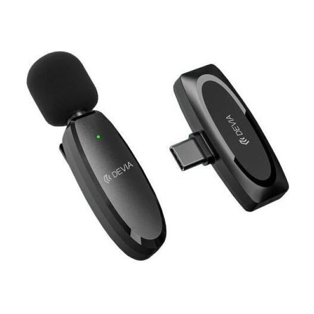 Devia AP004 Ασύρματο Μικρόφωνο Πέτου, Clip On για Κινητό