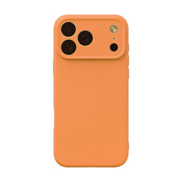 TelForceOne Silicon Back Cover Πορτοκαλί (iPhone 17 Pro Max)