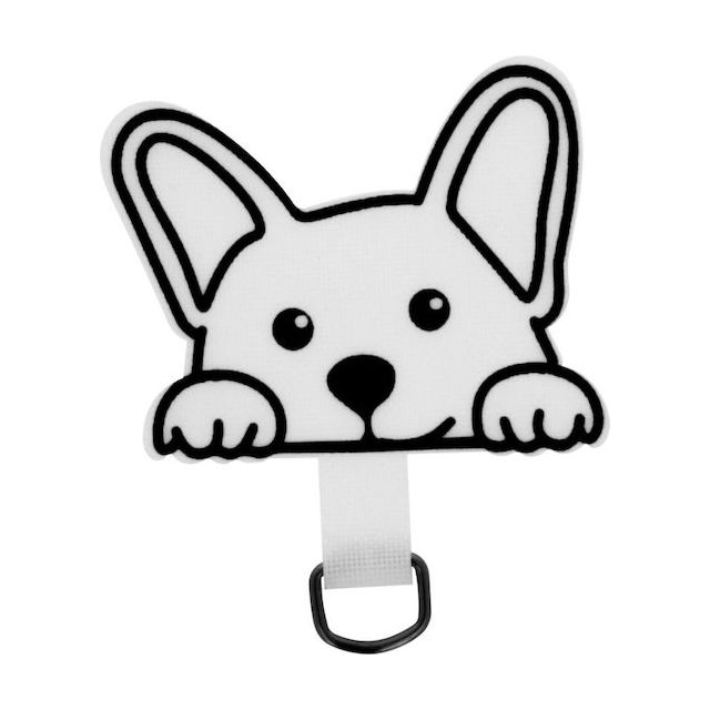 Ανταλλακτικό Pad Λουράκι Λαιμο΄ύ Nylon Dog Grey