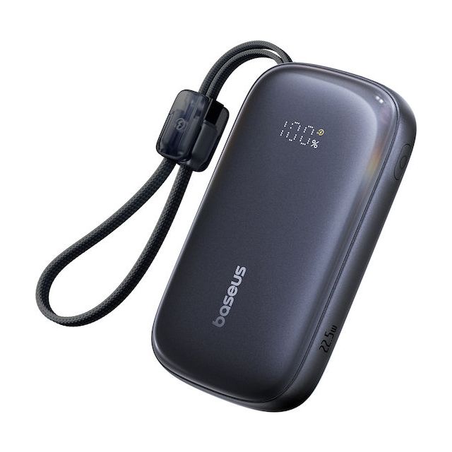 Baseus EnerFill FC21 QPow3 Ultra Power Bank 20000mAh 22.5W με Θύρα USB-A Μαύρο