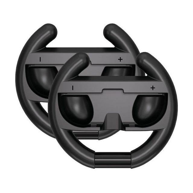 Racing Wheel for Nintendo Switch 2 Joy-Con Controller (Pack of 2) - Black