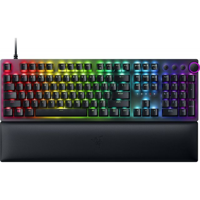 Razer Huntsman V2 Οπτικό Gaming Πληκτρολόγιο με Razer Clicky διακόπτες και RGB φωτισμό (Αγγλικό US)