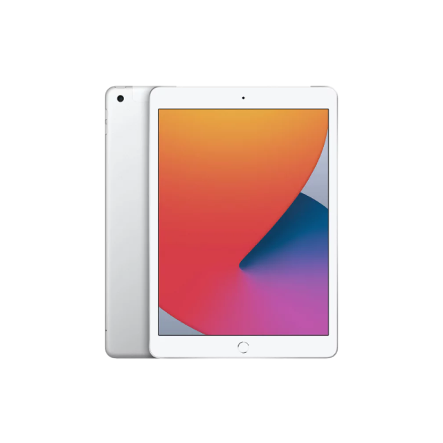iPad 2019 10.2" (7th Gen) 128 GB WiFi+Cellular Silver Refurbished Grade A