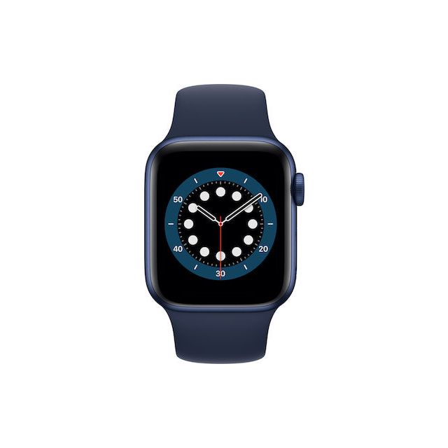 Apple Watch Series 6 44mm GPS + Cellular Aluminum case | Grey | Blue Sport Band | Refurbished Grade A