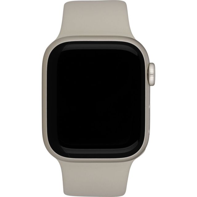 Apple Watch Series 8 45mm GPS+Cellular Aluminum Case | Black | Beige Sport Band | Refurbished Grade A