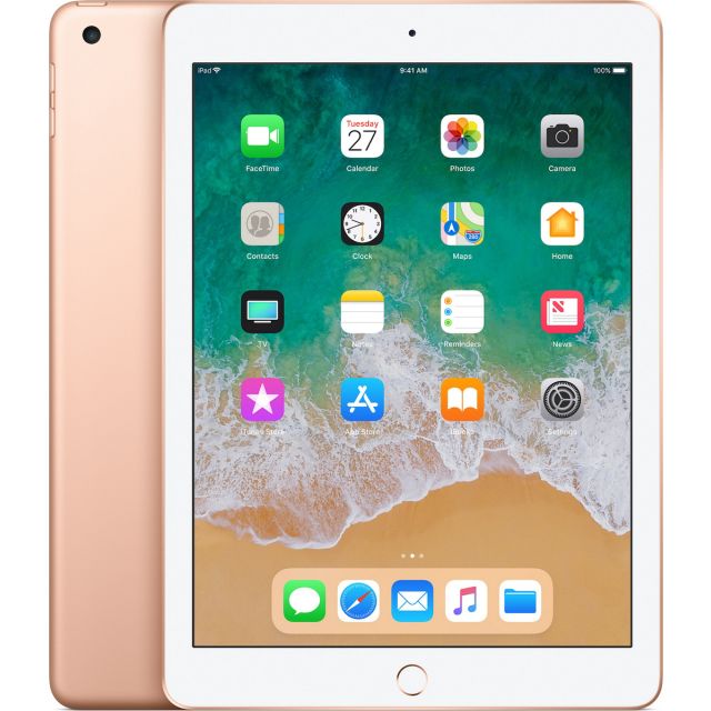 Apple iPad 9.7" (2018) 32GB WiFi | Gold | Refurbished Grade A