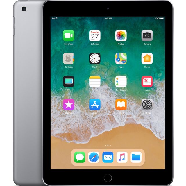 Apple iPad 9.7" (2017) 128GB WiFi | Grey | Refurbished Grade A