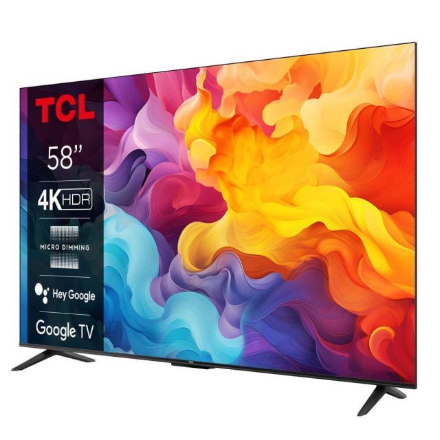 TCL Smart Τηλεόραση 58" 4K UHD LED 55P655 HDR (2024)