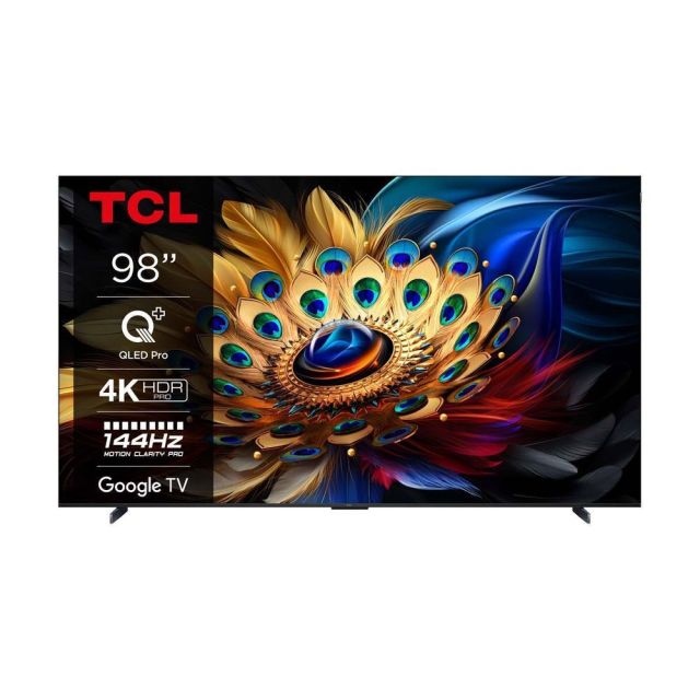 TCL Smart Τηλεόραση 98" 4K UHD QLED 98C655 HDR (2024)