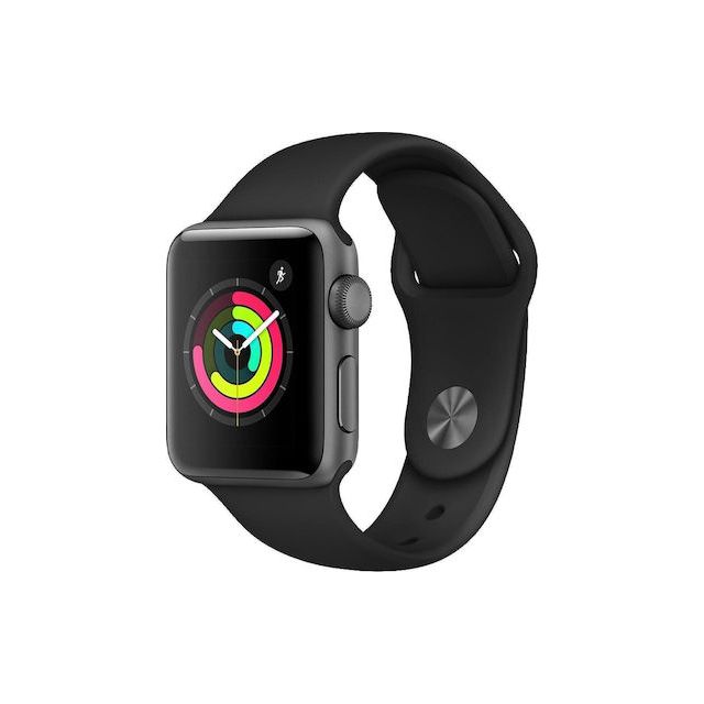 Apple Watch Series 3 42mm GPS+Cellular Aluminum Black Refurbished Grade A