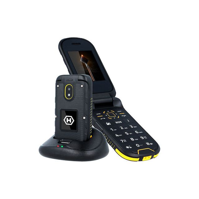 MyPhone Hammer BOW+ Dual SIM Ανθεκτικό Κινητό με Κουμπιά Μαύρο