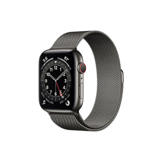 Apple Watch Series 7 45mm GPS+Cellular Stainless Steel Grey Refurbished Grade A