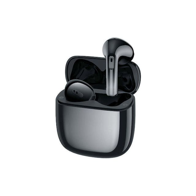 Baseus Storm 3 Earbud Bluetooth Handsfree Ακουστικά με Θήκη Φόρτισης Μαύρα