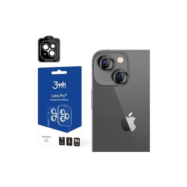 3MK Προστασία Κάμερας Tempered Glass Silver για το iPhone 14