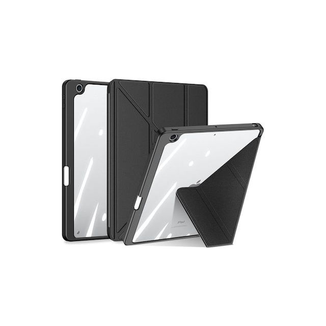 Dux Ducis Magi Flip Cover Σιλικόνης Μαύρο (iPad 2019/2020/2021 10.2'')