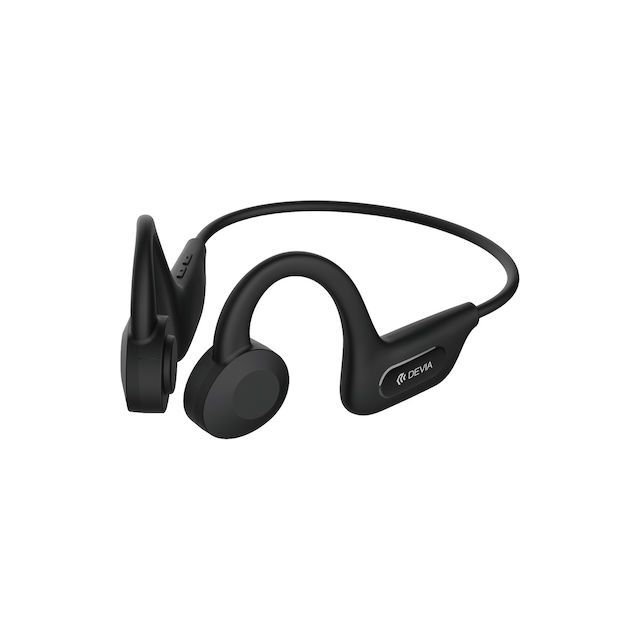 Devia Kintone Run-A1 Bone Conduction Bluetooth Handsfree Ακουστικά Μαύρα