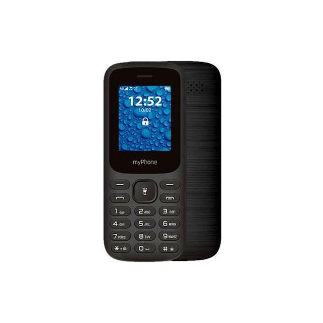 MyPhone 2220 Dual SIM Κινητό με Μεγάλα Κουμπιά Μαύρο
