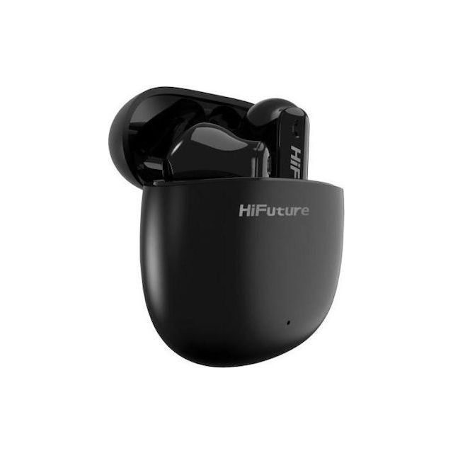 HiFuture Colorbuds 2 Bluetooth Handsfree Ακουστικά με Αντοχή στον Ιδρώτα και Θήκη Φόρτισης Μαύρα