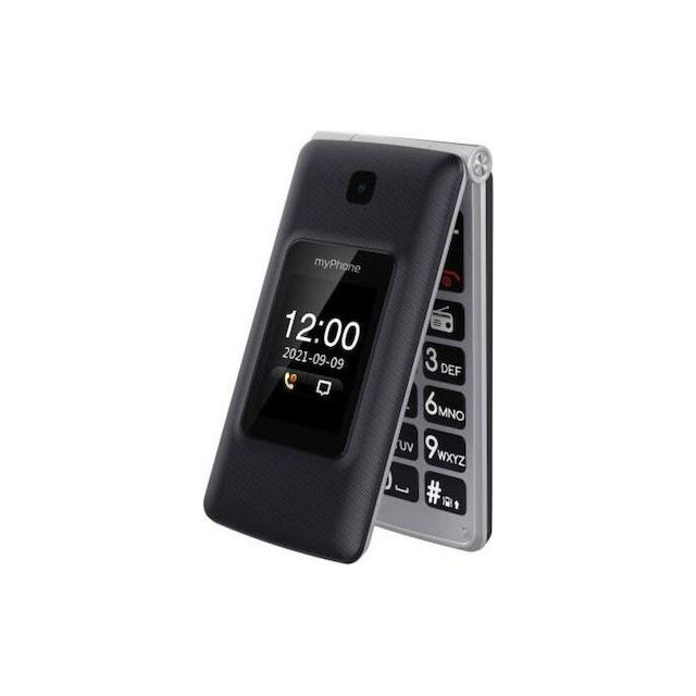 MyPhone Tango Dual SIM Κινητό με Μεγάλα Κουμπιά Μαύρο