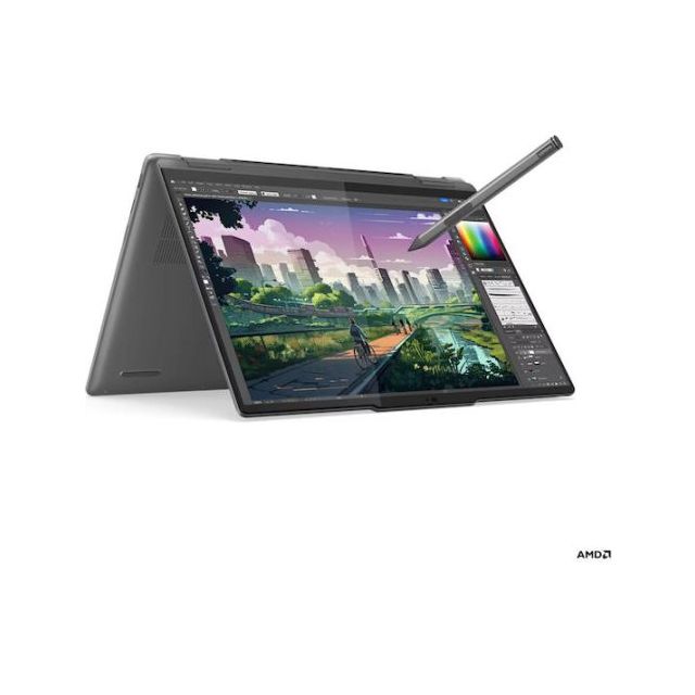 LENOVO YOGA PRO 7 14AHP9 14" | Grade Gold | OctalCore AMD Ryzen 7 8845HS | 16GB | 512M2 | nVIDIA GeForce RTX 3050 Laptop | Black